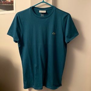 Crocodile emblem solid T-shirt